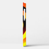 色が付いた円形の背景パターン Case-Mate iPhoneケース (裏面 / 左)