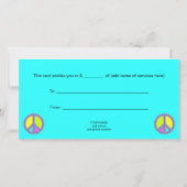 色が塗りつぶされたPEACE記号1 (裏面)