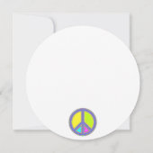 色が塗りつぶされたPEACE記号1 (裏面)