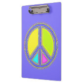 色が塗りつぶされたPEACE記号1 クリップボード (左)