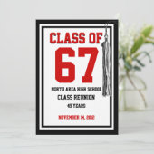 色が変わるクラス会 招待状 (スタンド正面)