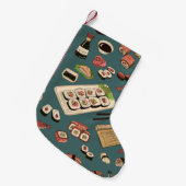 色ずし、継ぎ目転がなし、優れた スモールクリスマスストッキング (正面 (吊り時))