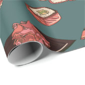 色ずし、継ぎ目転がなし、優れた ラッピングペーパー (ロールコーナー)