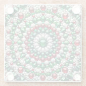 色つきガラスイタリアンコースター ガラスコースター (裏面)