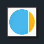 色つぶしサークル キャンバスプリント<br><div class="desc">全く</div>