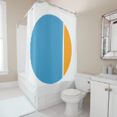 色つぶしサークル シャワーカーテン (インサイチュ)