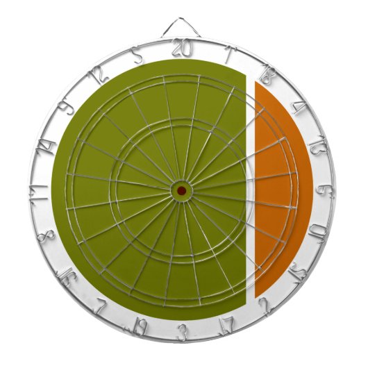 色つぶしサークル ダーツボード (正面)
