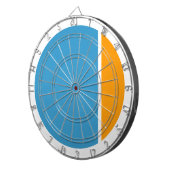 色つぶしサークル ダーツボード (正面右)