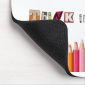 色で考えて下さい マウスパッド (コーナー)