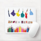 色で考えて下さい マウスパッド (マウス)