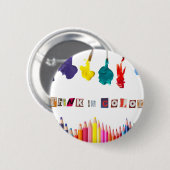 色で考えて下さい 缶バッジ (正面&裏面)