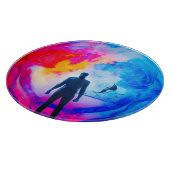 色で表示 カッティングボード (角)