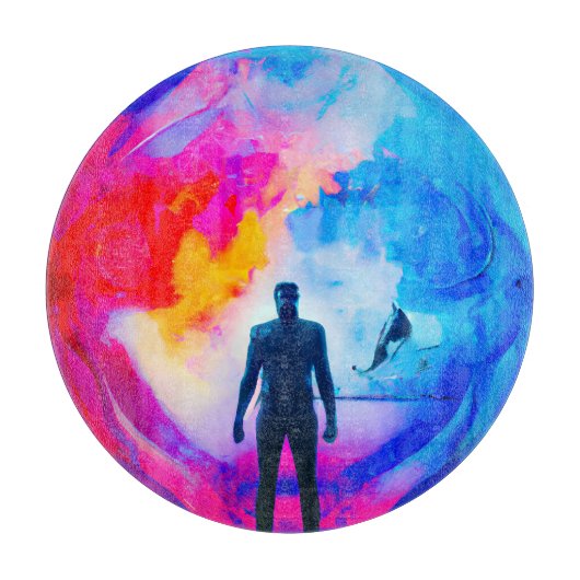 色で表示 カッティングボード (正面)