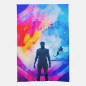 色で表示 キッチンタオル (縦)