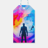 色で表示 ギフトタグ (裏面)