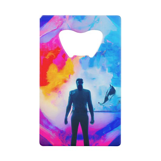 色で表示 クレジットカード栓抜き (正面)