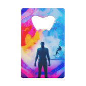 色で表示 クレジットカード栓抜き (裏面)