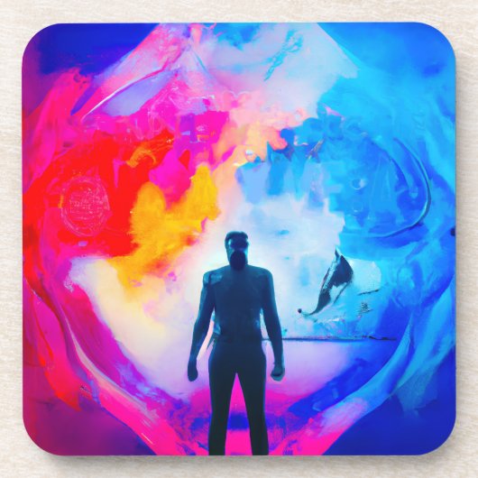 色で表示 コースター (正面)