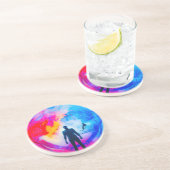 色で表示 コースター (側面)