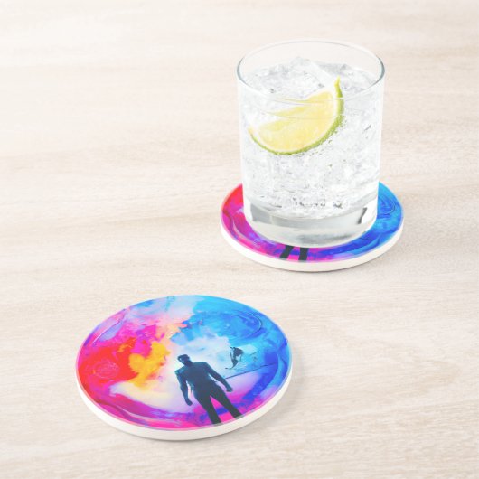 色で表示 コースター (側面)