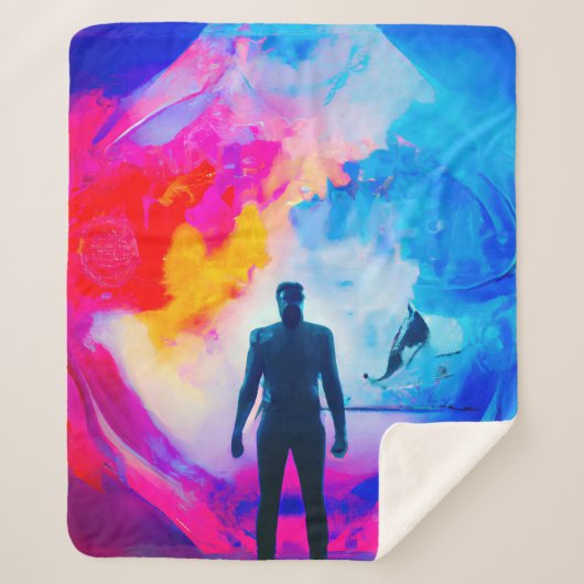 色で表示 シェルパブランケット (正面)