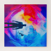 色で表示 ジグソーパズル (横)