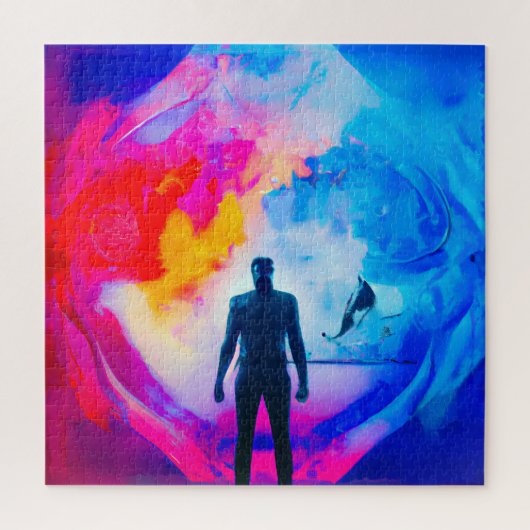 色で表示 ジグソーパズル (縦)