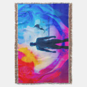 色で表示 スローブランケット (正面縦)