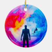 色で表示 セラミックオーナメント (裏面)