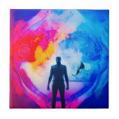 色で表示 タイル (正面)