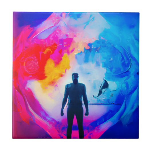 色で表示 タイル (正面)