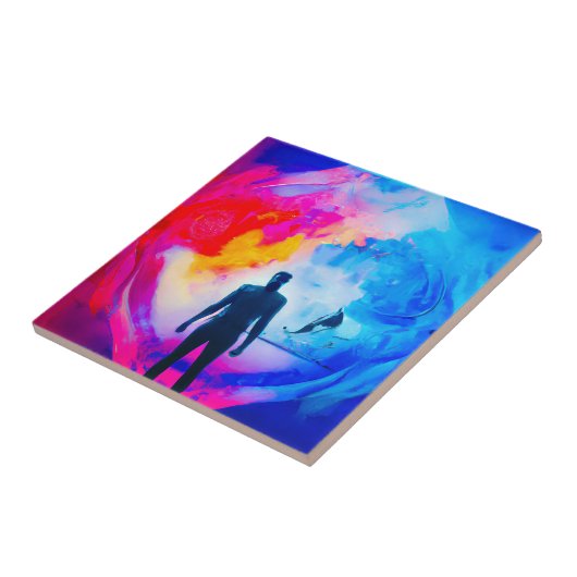 色で表示 タイル (側面)