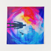 色で表示 タペストリー (正面(横))