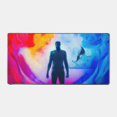 色で表示 デスクマット (正面)