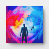 色で表示 フォトプラーク (正面)