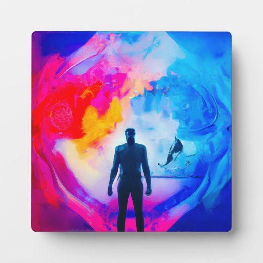 色で表示 フォトプラーク (正面)