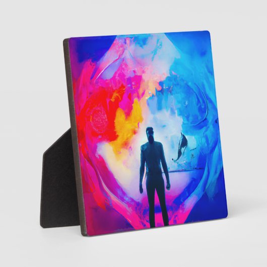 色で表示 フォトプラーク (正面)