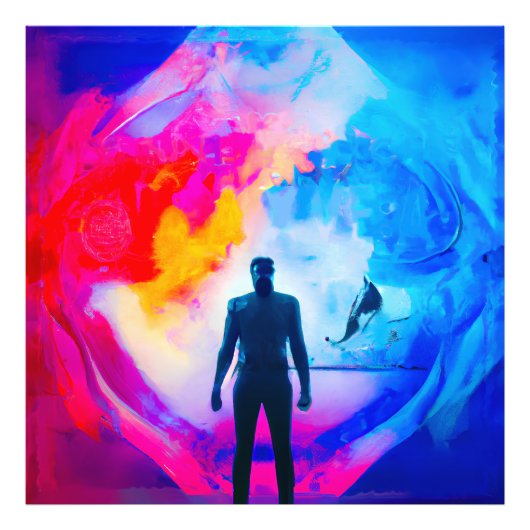 色で表示 フォトプリント            (正面)