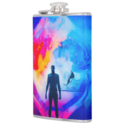 色で表示 フラスク (左)