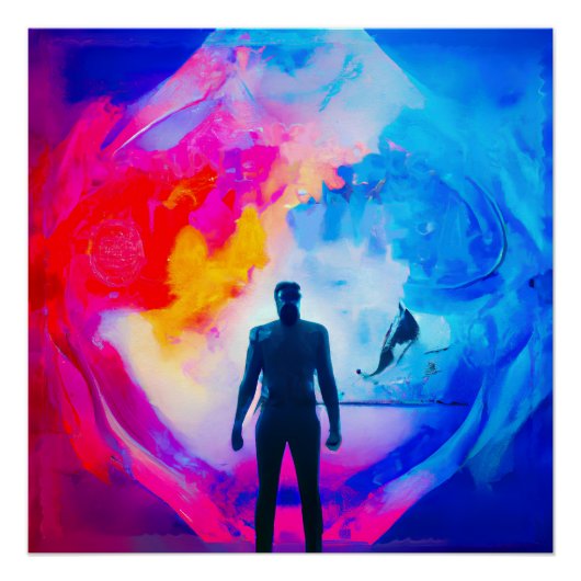 色で表示 ポスター (正面)