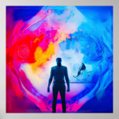 色で表示 ポスター (正面)