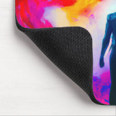 色で表示 マウスパッド (コーナー)