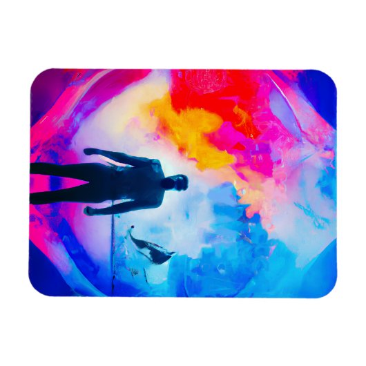 色で表示 マグネット (横)