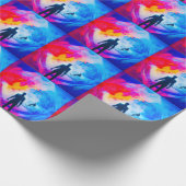 色で表示 ラッピングペーパー (角)