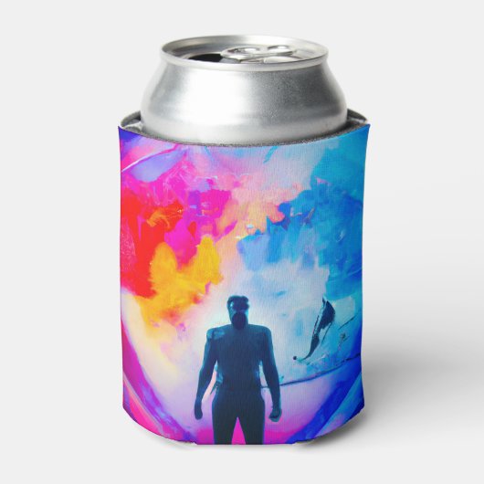 色で表示 缶クーラー (缶正面)