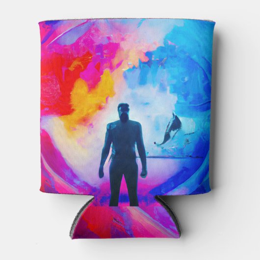 色で表示 缶クーラー (正面)