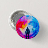 色で表示 缶バッジ (正面&裏面)