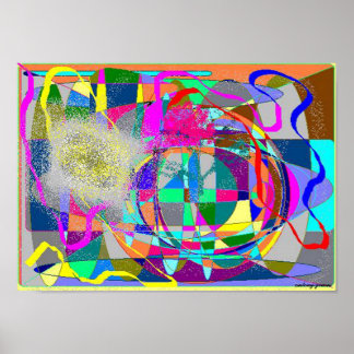 色で隠す – 魔法の目 ポスター