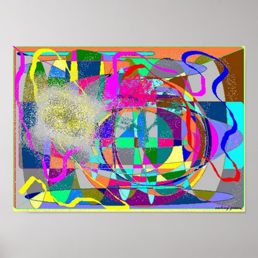 色で隠す – 魔法の目 ポスター (正面)