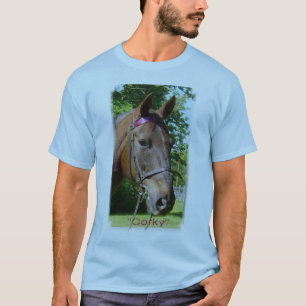 色で"コルクのようなR及びR " Tシャツ